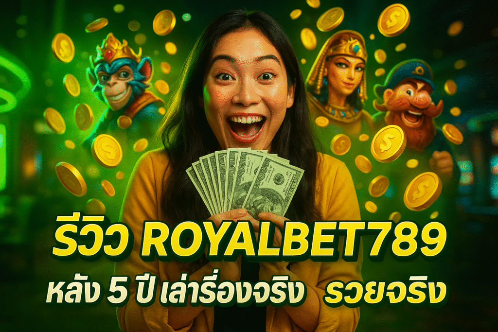 รีวิว ROYALBET789 หลัง 5 ปี เล่าเรื่องจริง รวยจริง